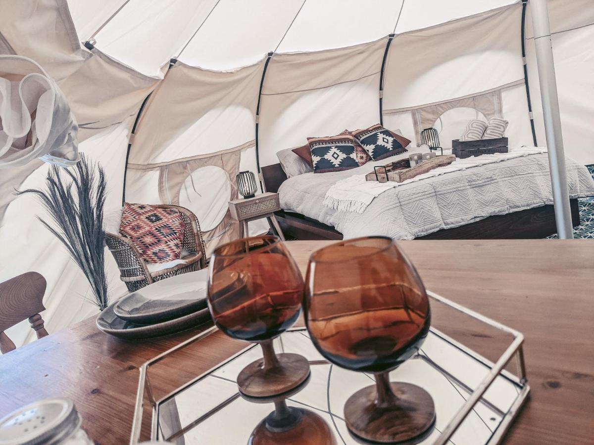 Immaculate Bell Tent Retreat North Devon بيدفورد المظهر الخارجي الصورة