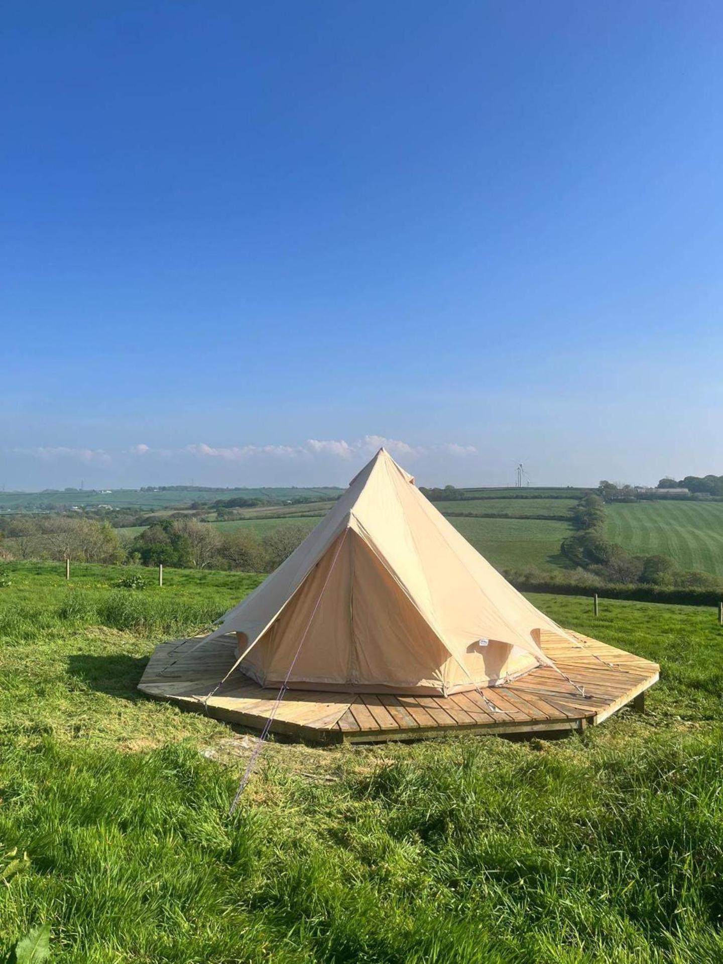 Immaculate Bell Tent Retreat North Devon بيدفورد المظهر الخارجي الصورة