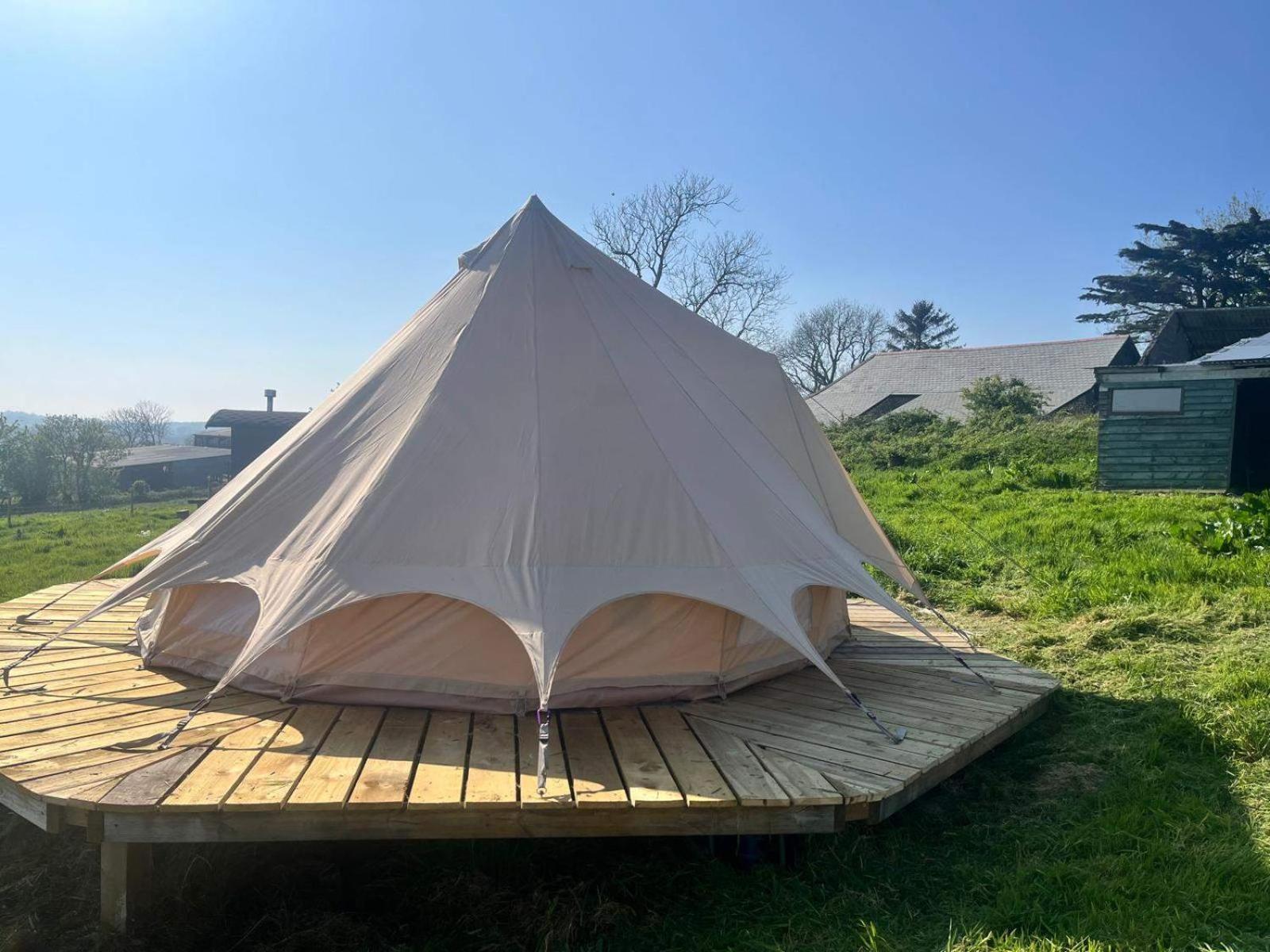 Immaculate Bell Tent Retreat North Devon بيدفورد المظهر الخارجي الصورة